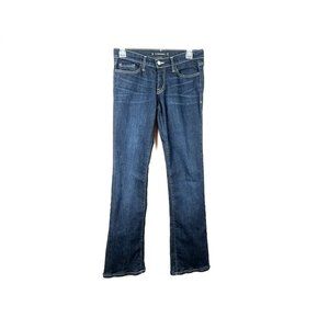 FLYING MONKEY Bootcut Dark Wash Indigo Jeans Gold